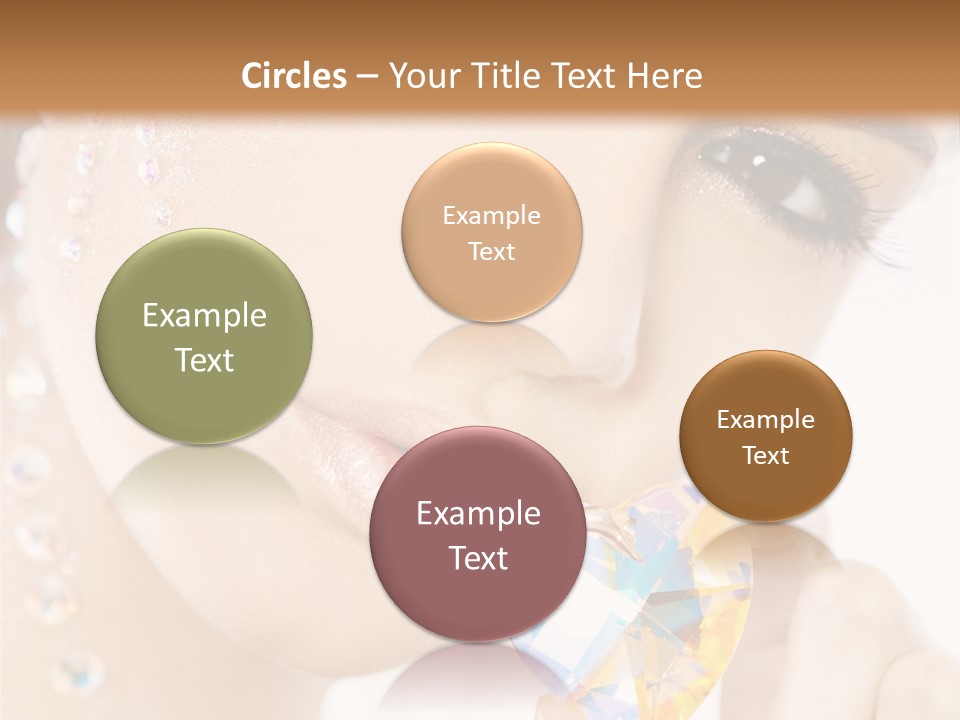 Closeup Luxury Looking PowerPoint Template