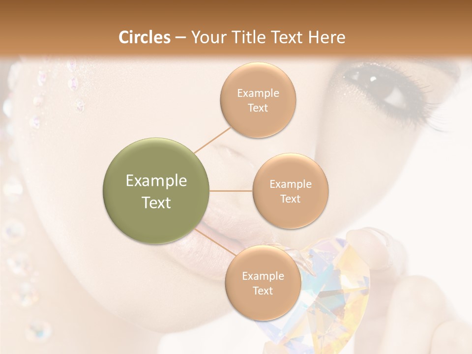 Closeup Luxury Looking PowerPoint Template