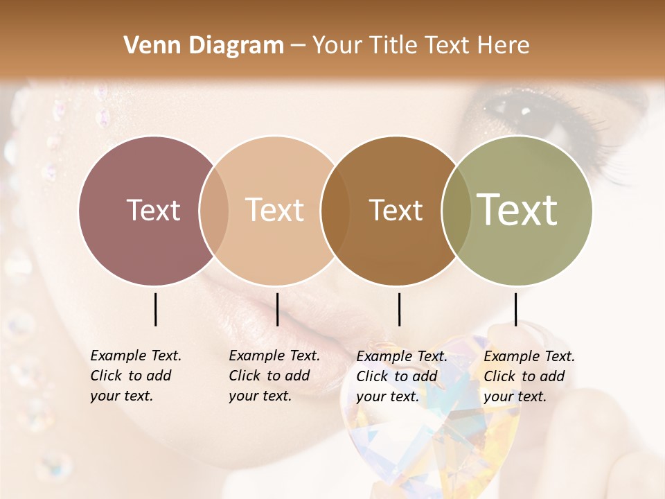 Closeup Luxury Looking PowerPoint Template