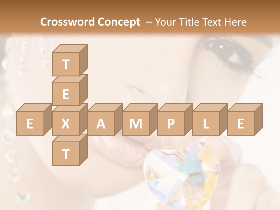 Closeup Luxury Looking PowerPoint Template