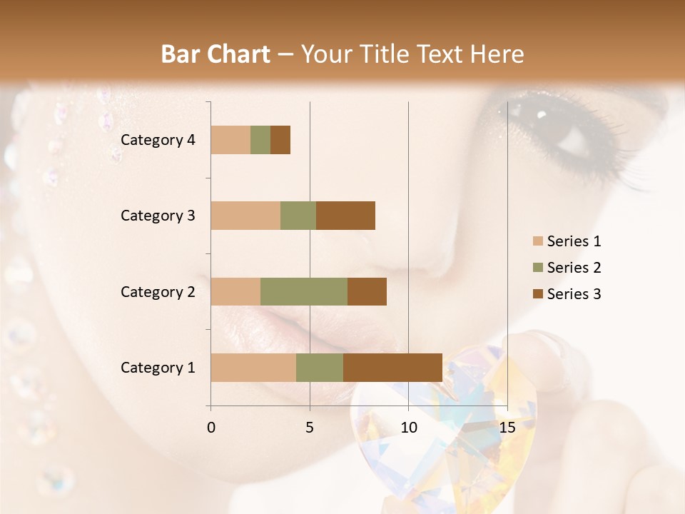 Closeup Luxury Looking PowerPoint Template