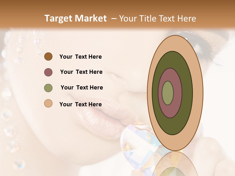 Closeup Luxury Looking PowerPoint Template