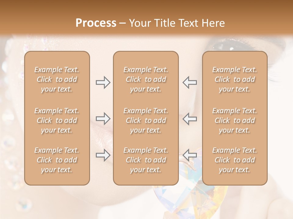 Closeup Luxury Looking PowerPoint Template