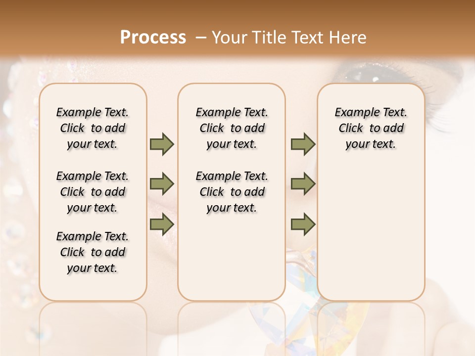 Closeup Luxury Looking PowerPoint Template
