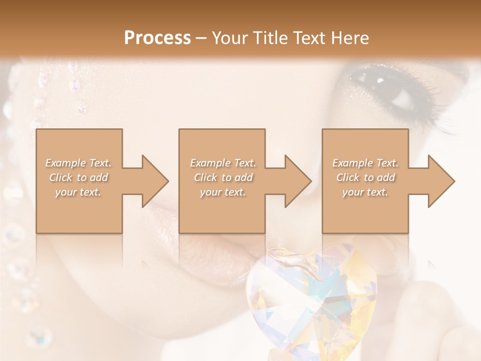 Closeup Luxury Looking PowerPoint Template