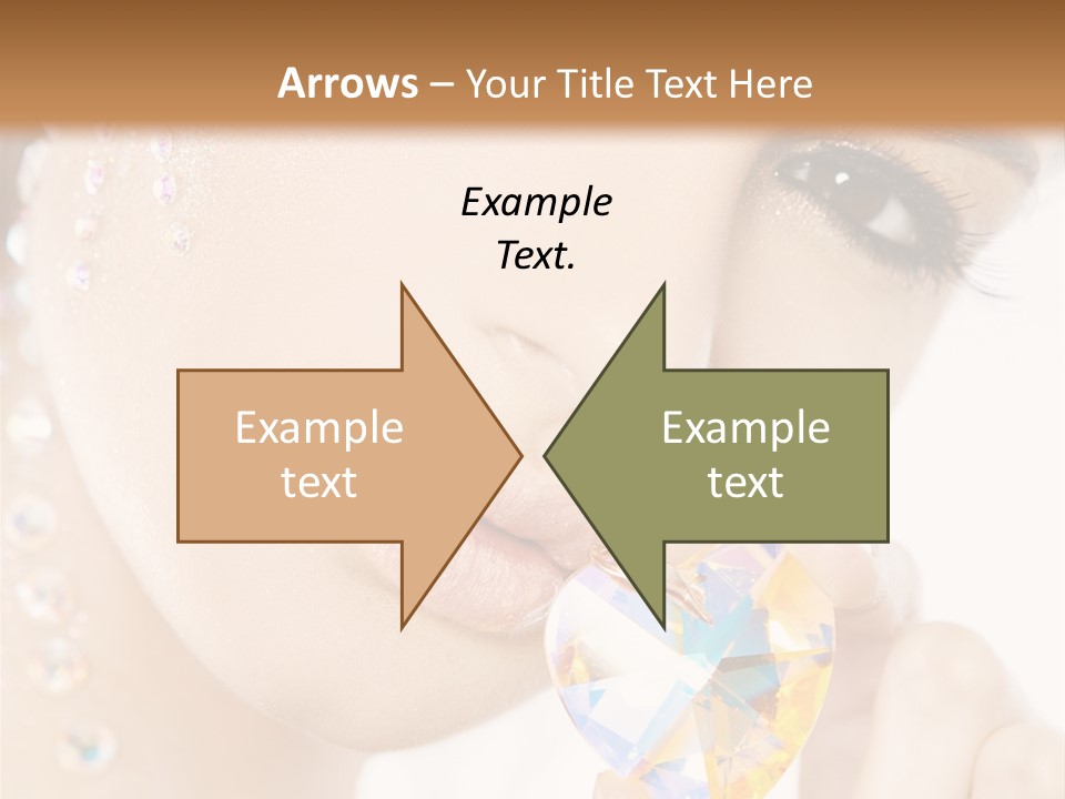 Closeup Luxury Looking PowerPoint Template