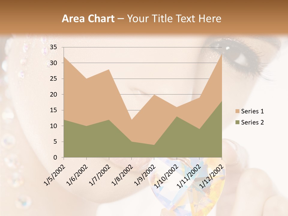 Closeup Luxury Looking PowerPoint Template