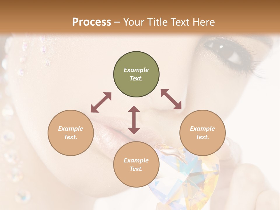 Closeup Luxury Looking PowerPoint Template