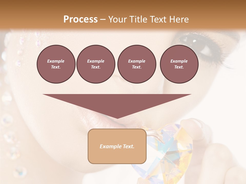 Closeup Luxury Looking PowerPoint Template