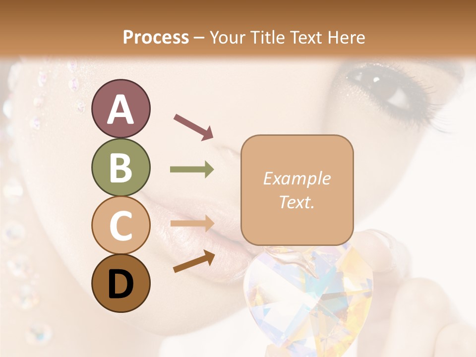 Closeup Luxury Looking PowerPoint Template