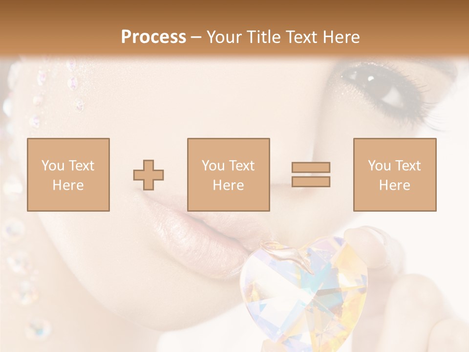 Closeup Luxury Looking PowerPoint Template