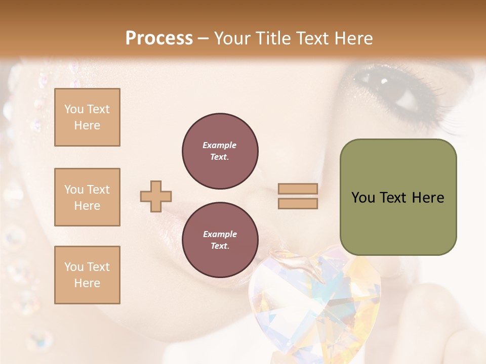 Closeup Luxury Looking PowerPoint Template
