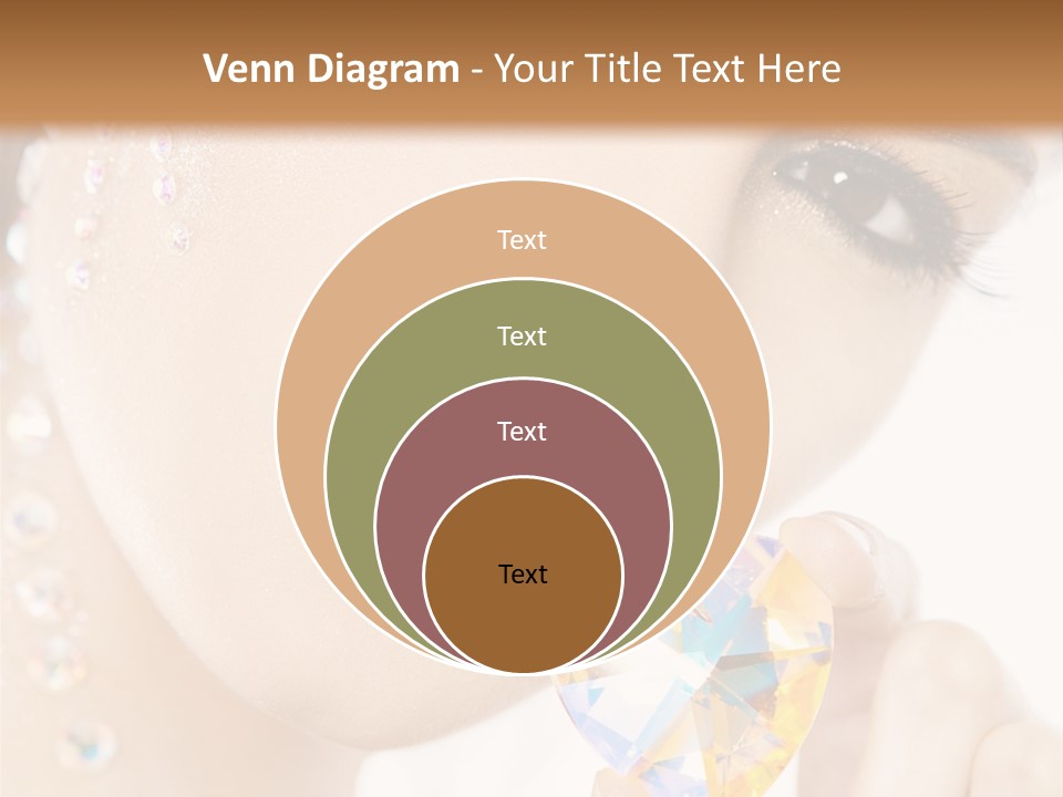 Closeup Luxury Looking PowerPoint Template