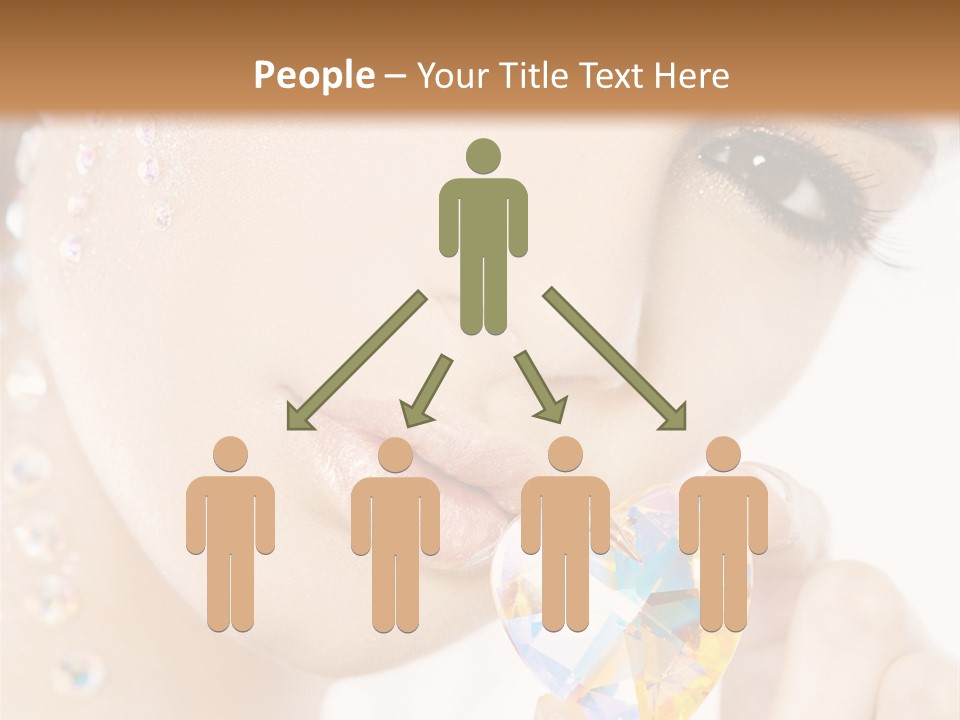 Closeup Luxury Looking PowerPoint Template