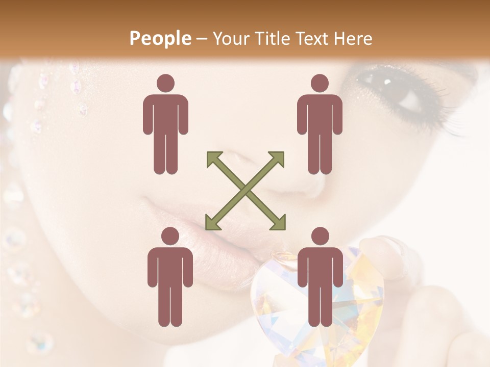 Closeup Luxury Looking PowerPoint Template