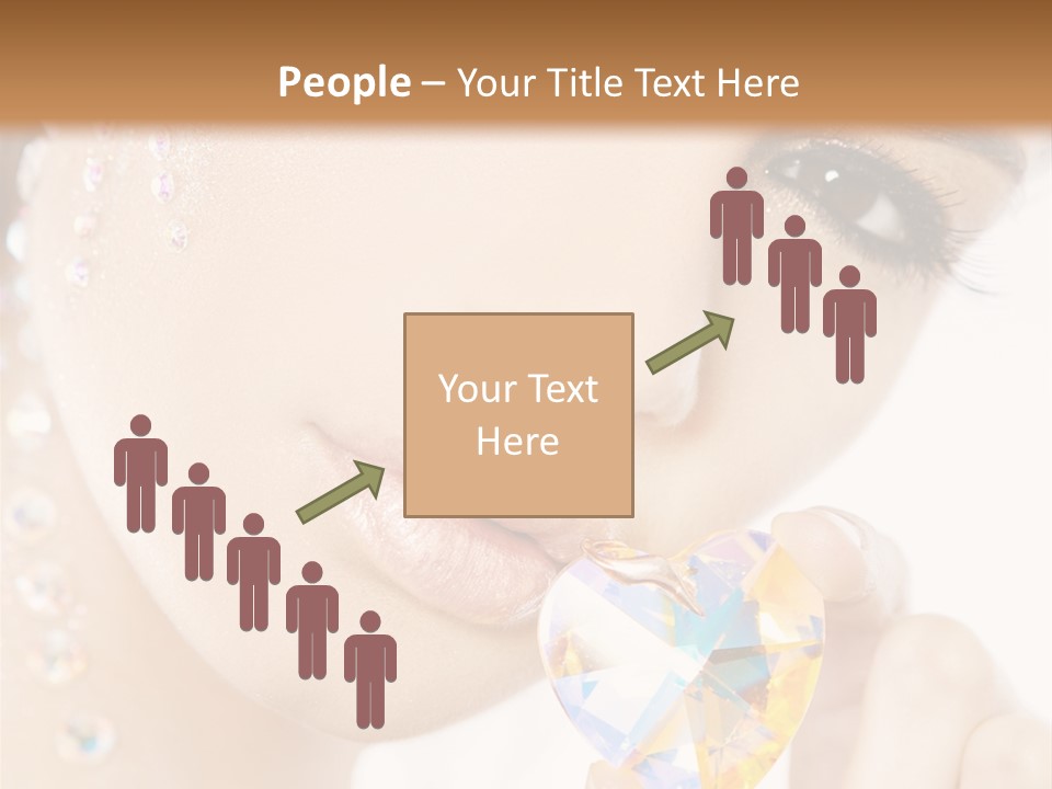 Closeup Luxury Looking PowerPoint Template