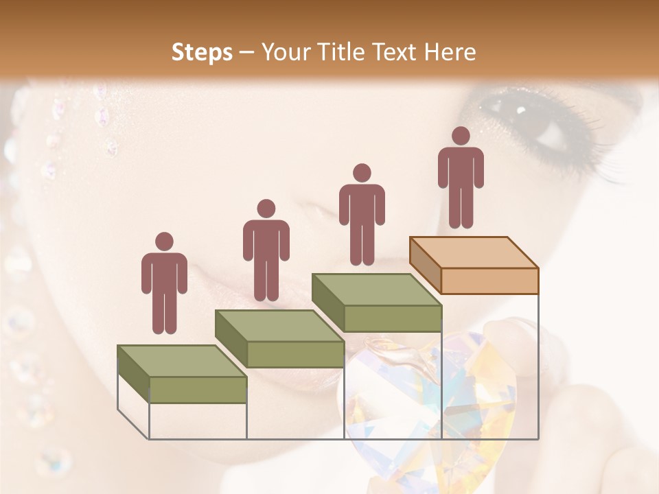 Closeup Luxury Looking PowerPoint Template