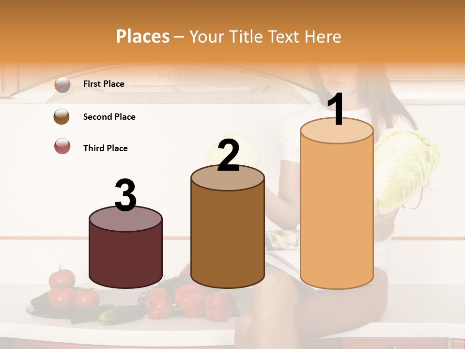 Pretty Face Table PowerPoint Template