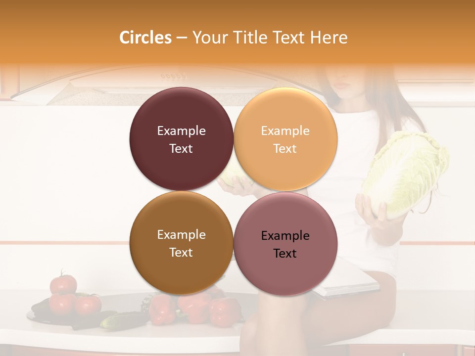 Pretty Face Table PowerPoint Template