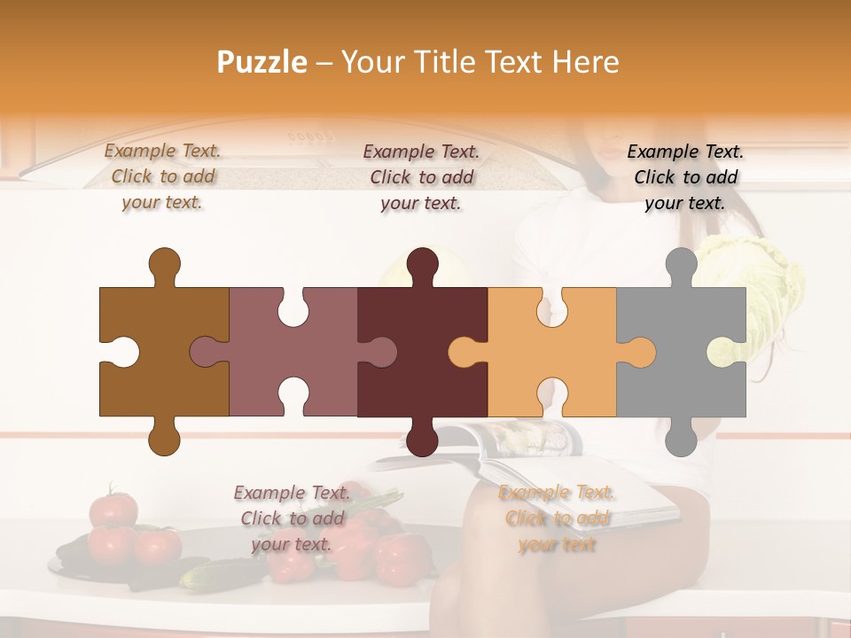 Pretty Face Table PowerPoint Template