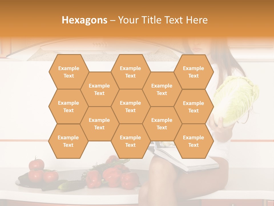 Pretty Face Table PowerPoint Template