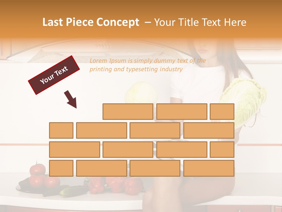 Pretty Face Table PowerPoint Template