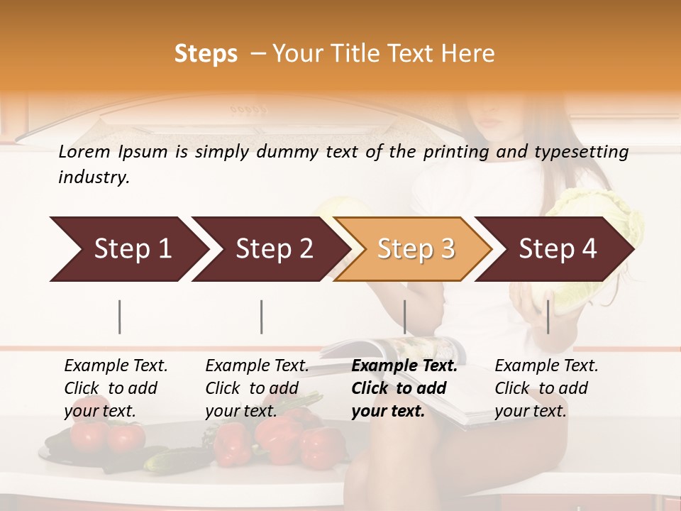 Pretty Face Table PowerPoint Template