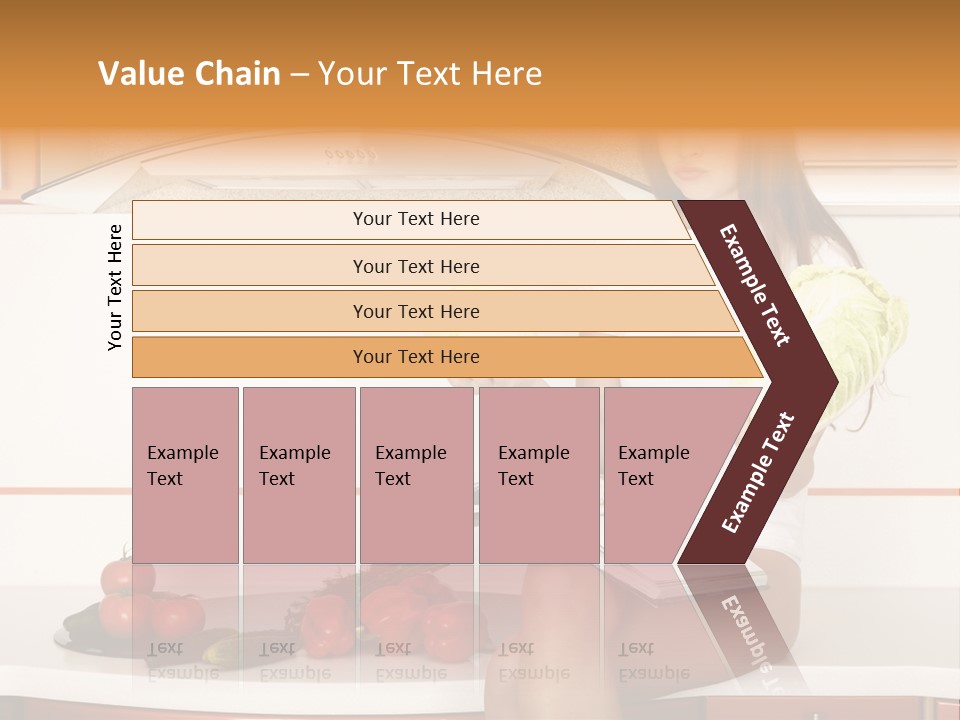 Pretty Face Table PowerPoint Template