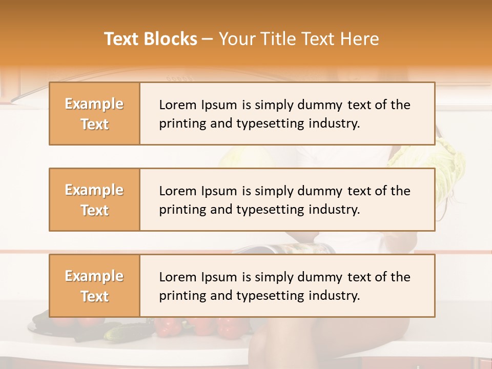 Pretty Face Table PowerPoint Template