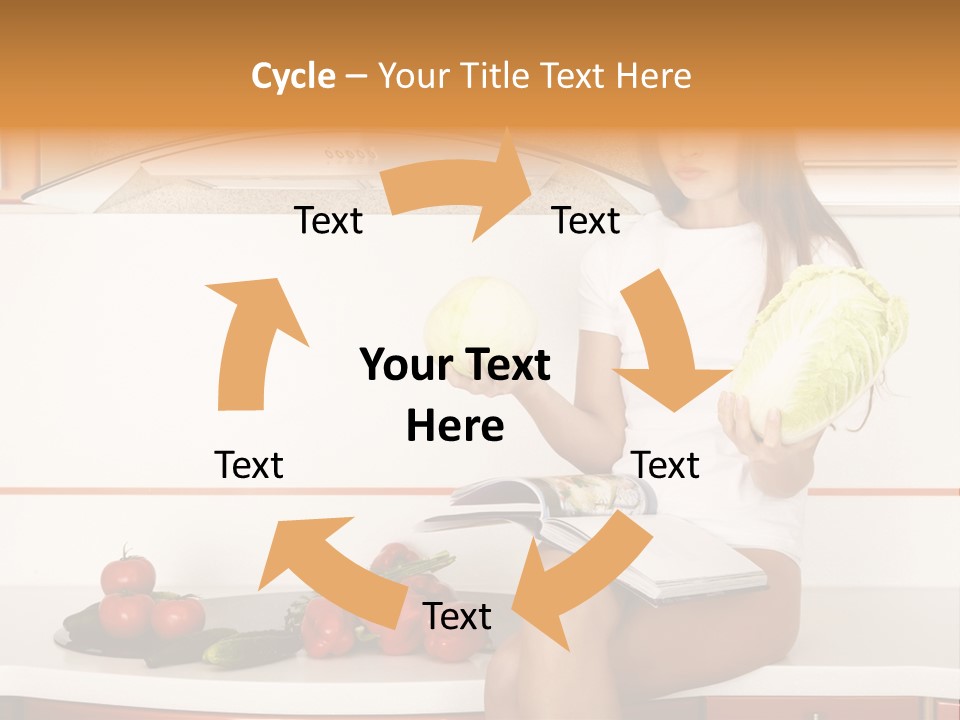 Pretty Face Table PowerPoint Template