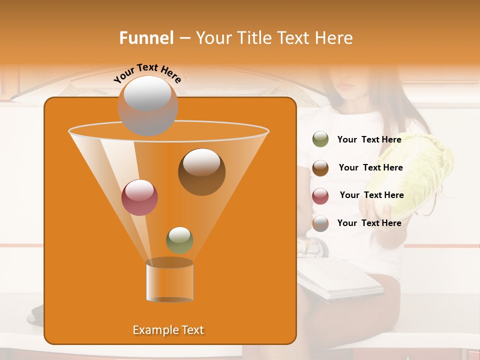 Pretty Face Table PowerPoint Template
