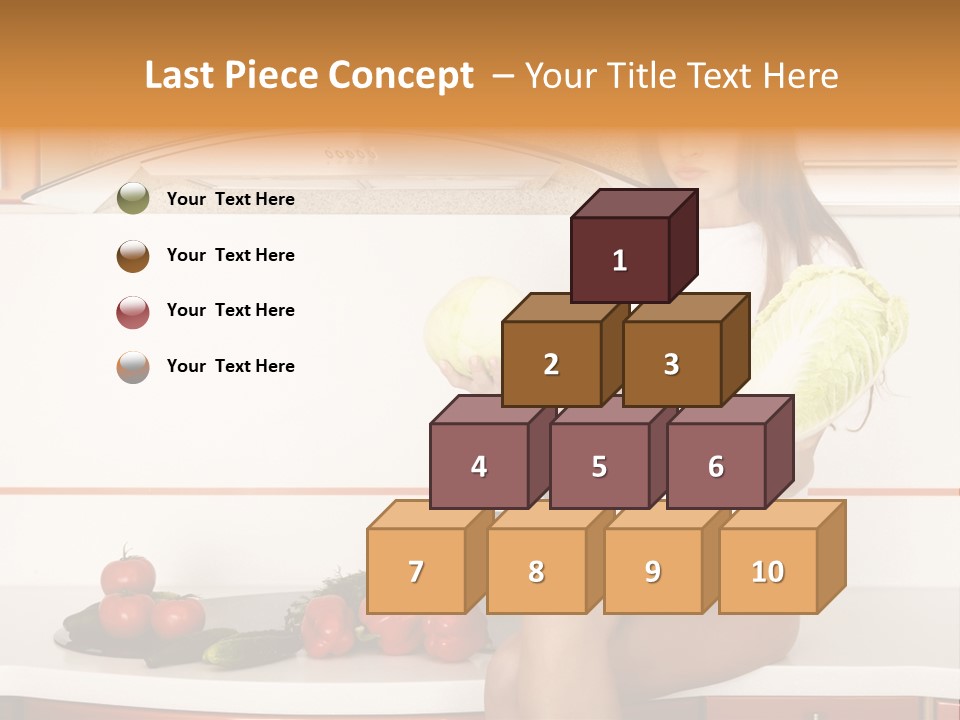Pretty Face Table PowerPoint Template