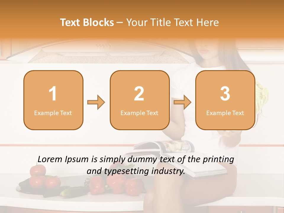 Pretty Face Table PowerPoint Template