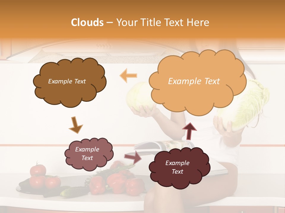 Pretty Face Table PowerPoint Template