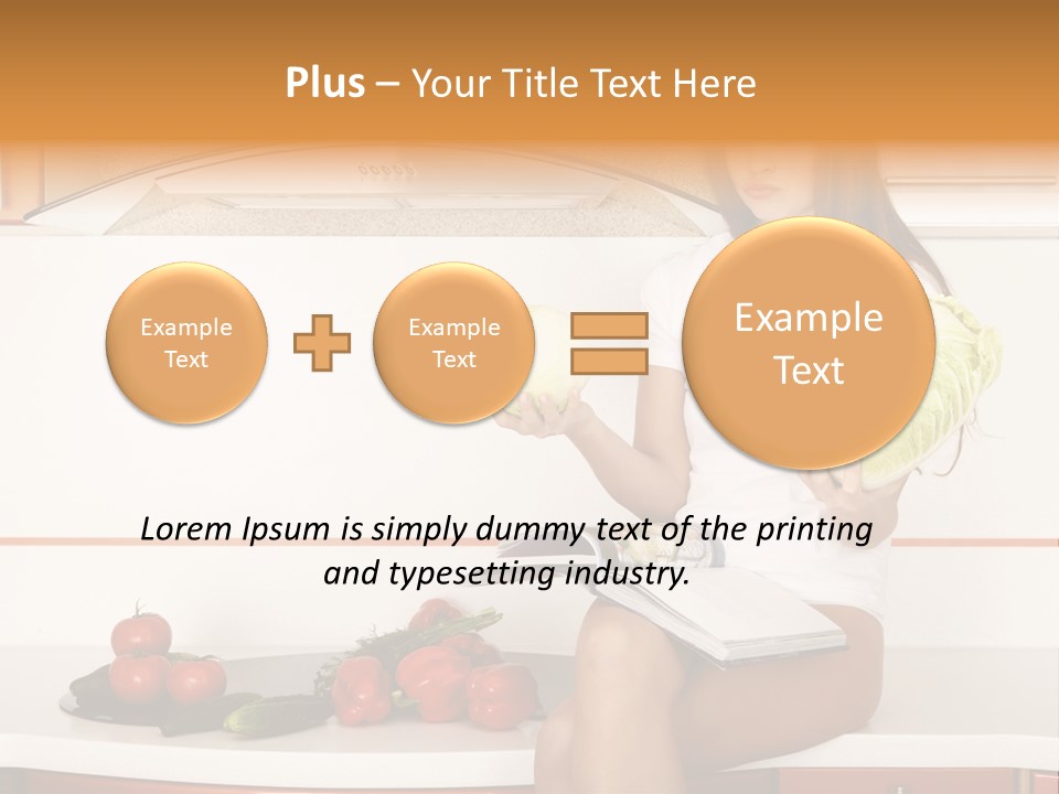 Pretty Face Table PowerPoint Template