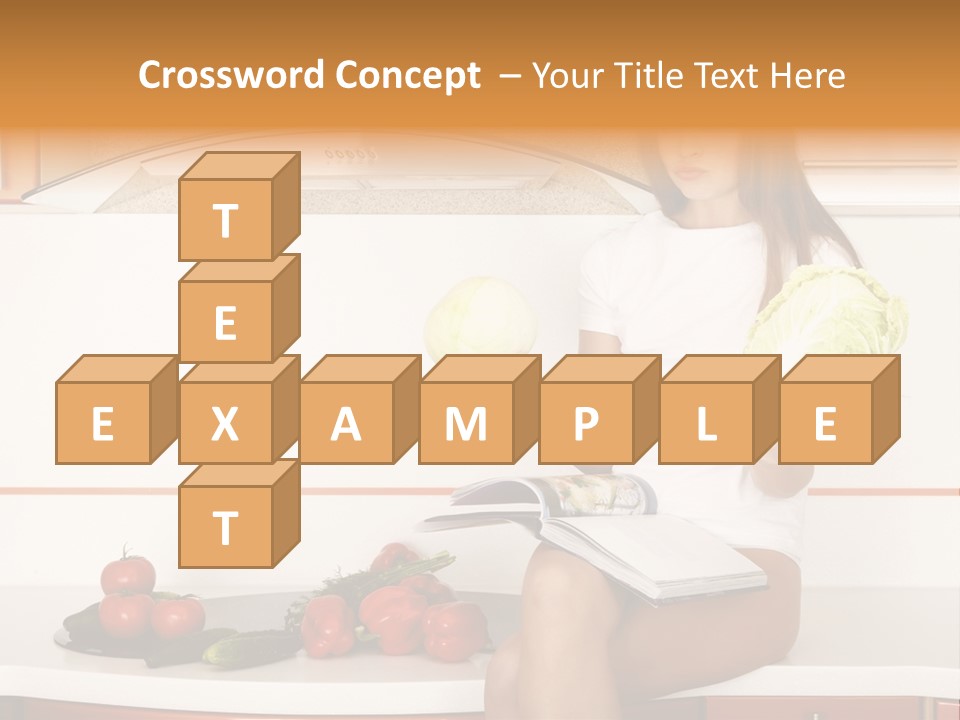 Pretty Face Table PowerPoint Template