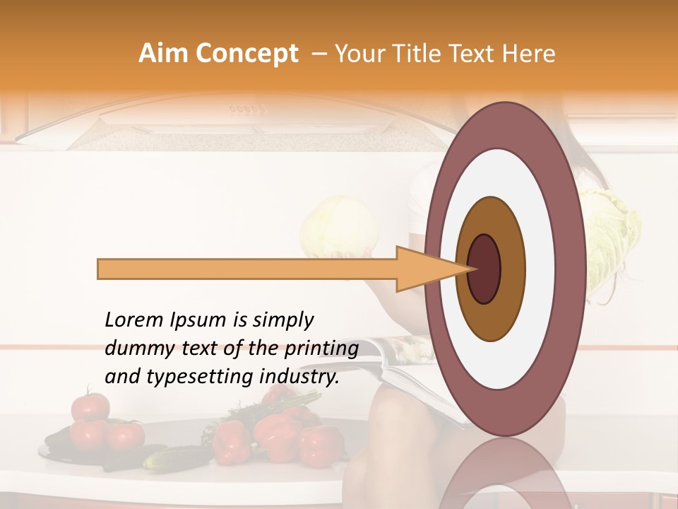 Pretty Face Table PowerPoint Template