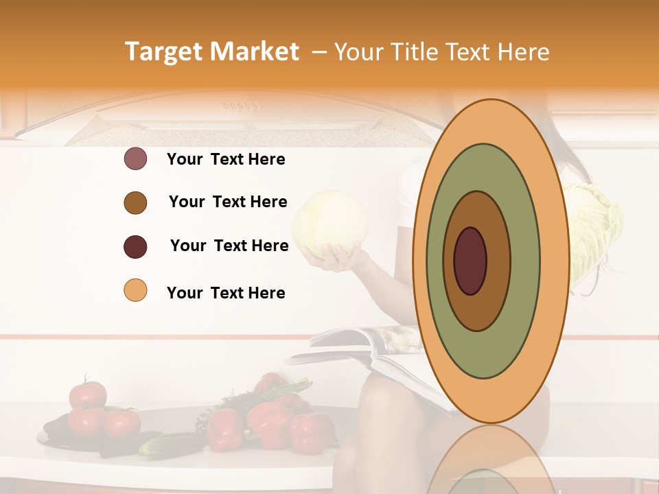 Pretty Face Table PowerPoint Template