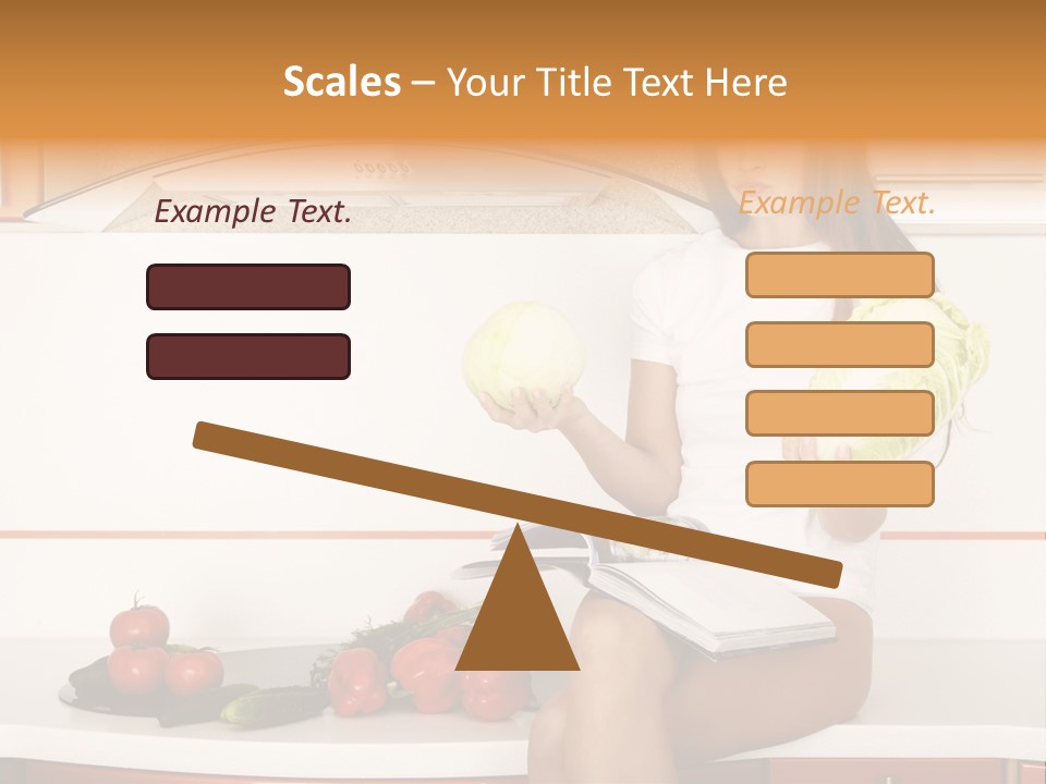 Pretty Face Table PowerPoint Template