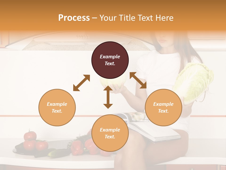 Pretty Face Table PowerPoint Template