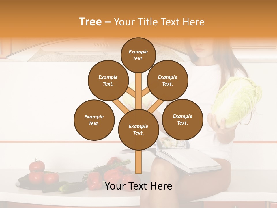 Pretty Face Table PowerPoint Template