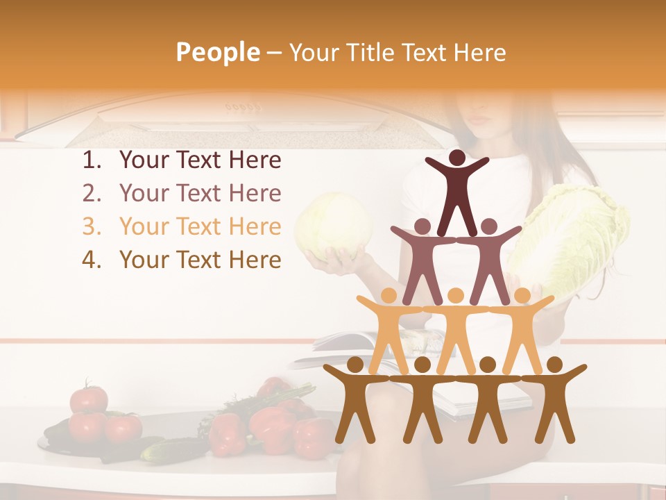 Pretty Face Table PowerPoint Template