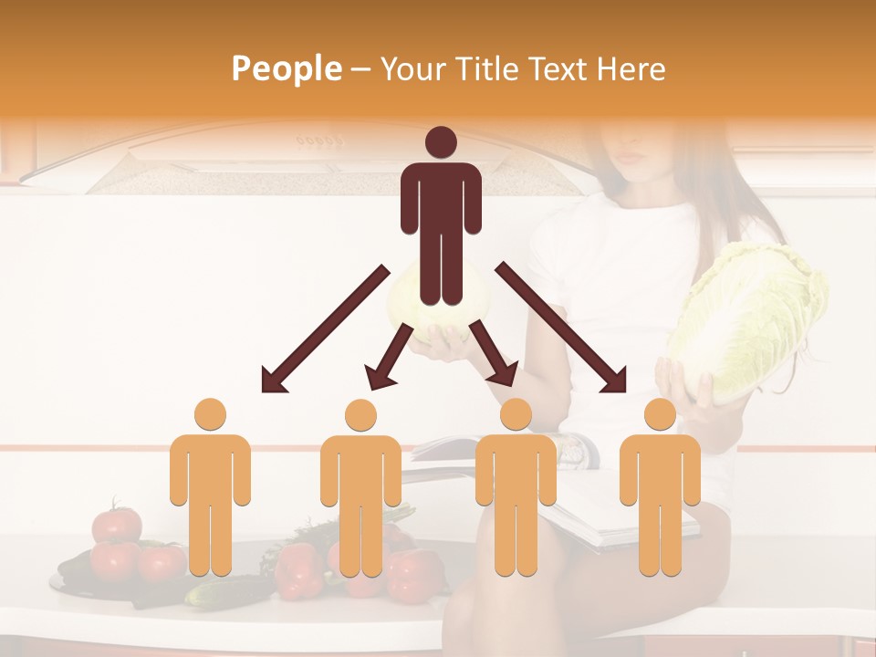 Pretty Face Table PowerPoint Template