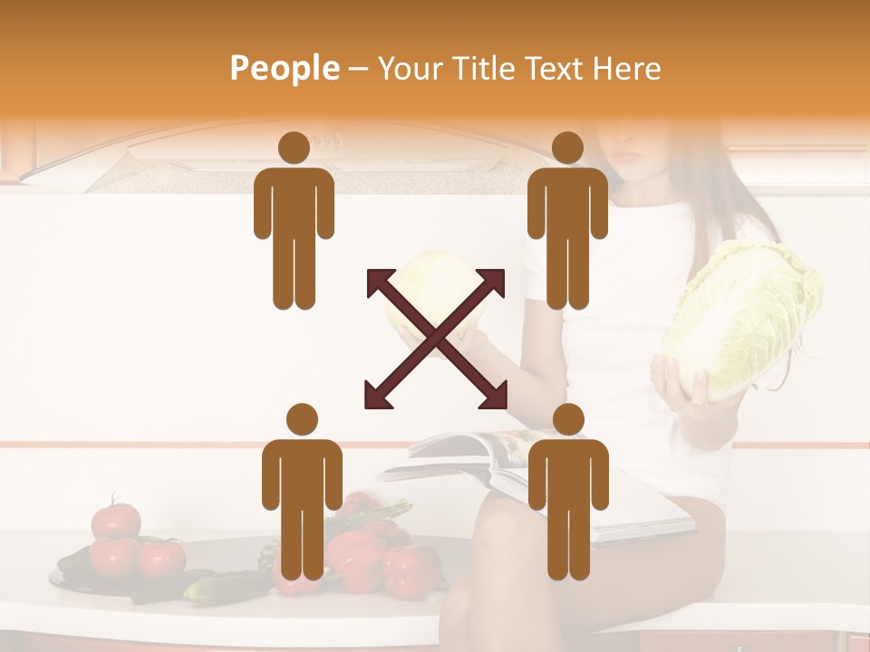 Pretty Face Table PowerPoint Template