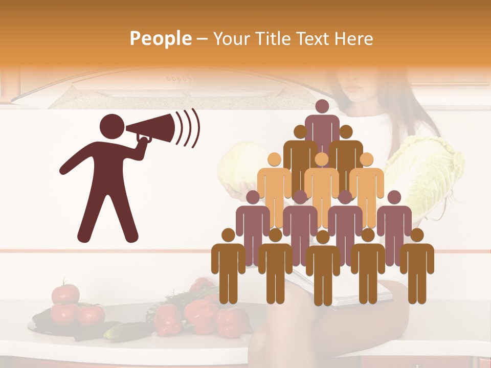 Pretty Face Table PowerPoint Template