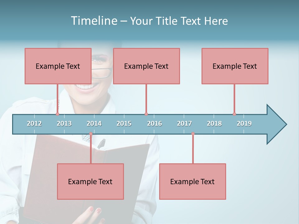 Cell Happy Datebook PowerPoint Template