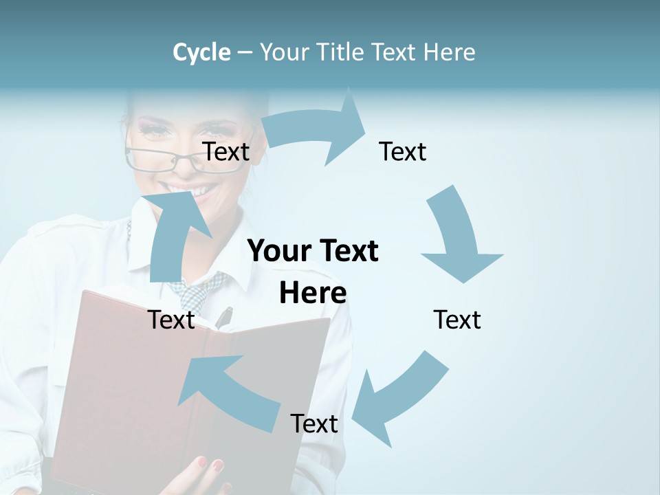 Cell Happy Datebook PowerPoint Template