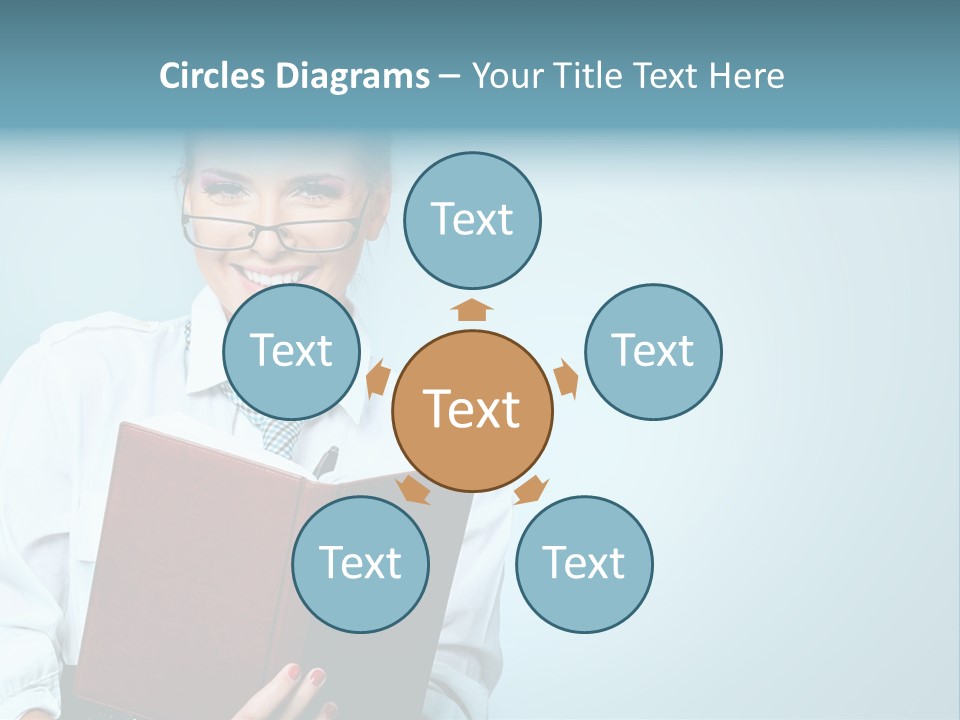 Cell Happy Datebook PowerPoint Template
