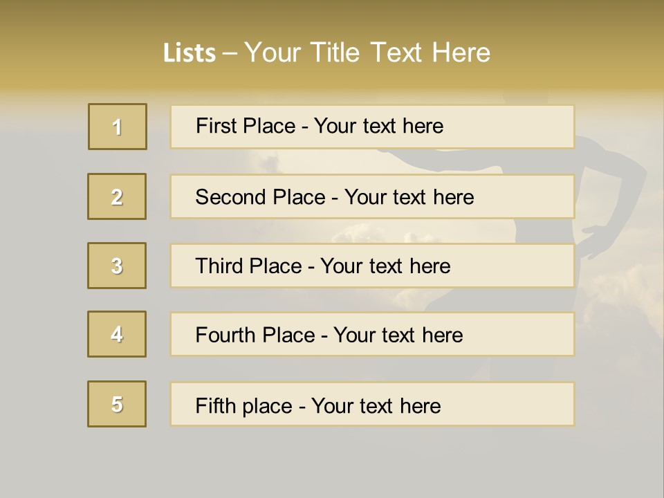 Stance Pose Recreation PowerPoint Template