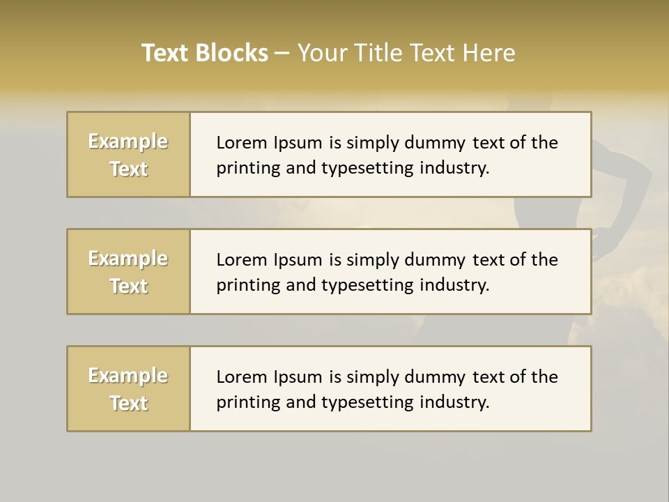 Stance Pose Recreation PowerPoint Template